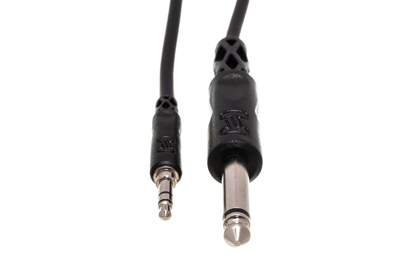 Hosa CMP-103 1/4 Inch TS to 3.5 mm TRS Mono Interconnect Cable, 3 Feet - Image 2